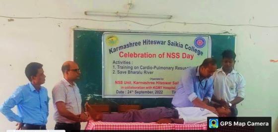 Training  on Cardio - Pulmonary  Resucitation