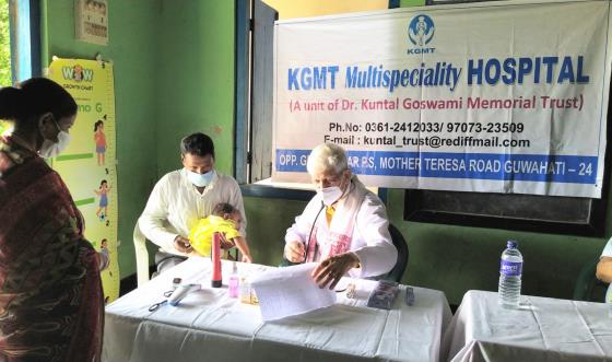OUTREACH PROGRAM HELD AT RAJABARI "CHANDRAPUR"